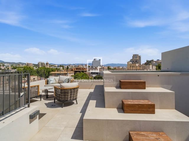 2 soveværelse Penthouse til salg i Palma de Mallorca med swimmingpool garage - € 1.420.250 (Ref: 8826184)