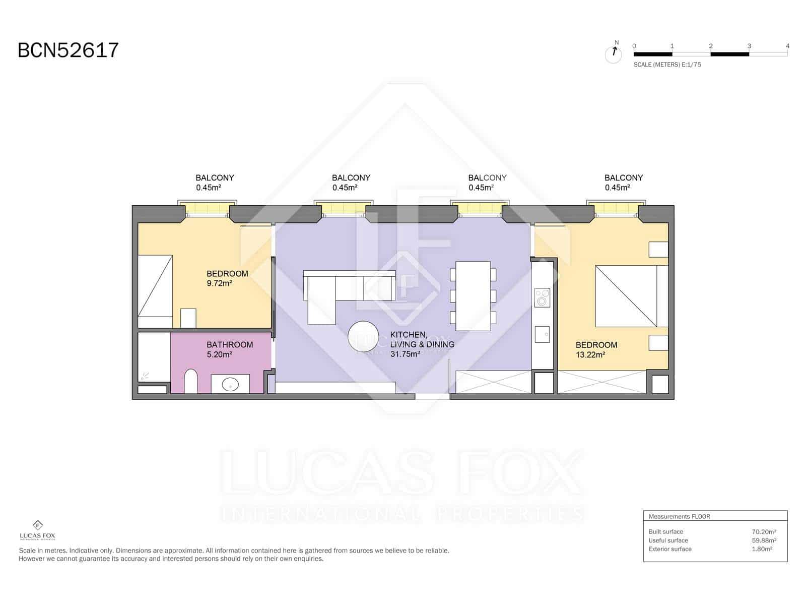 2 soveværelse Lejlighed til salg i Barcelona by - € 494.000 (Ref: 8826726)