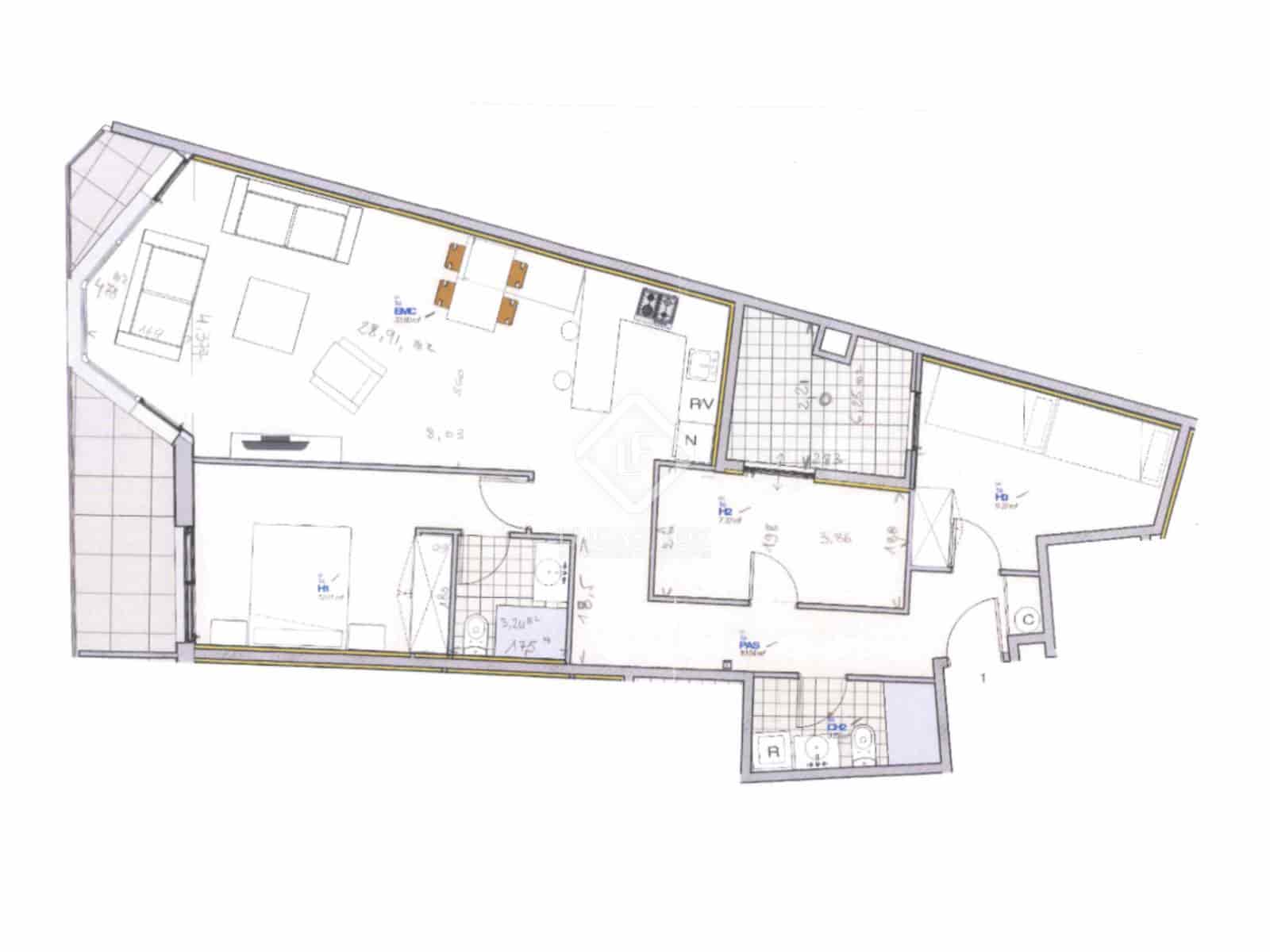 Apartamento de 3 habitaciones en Platja d'Aro en venta con garaje - 390.000 € (Ref: 8829942)