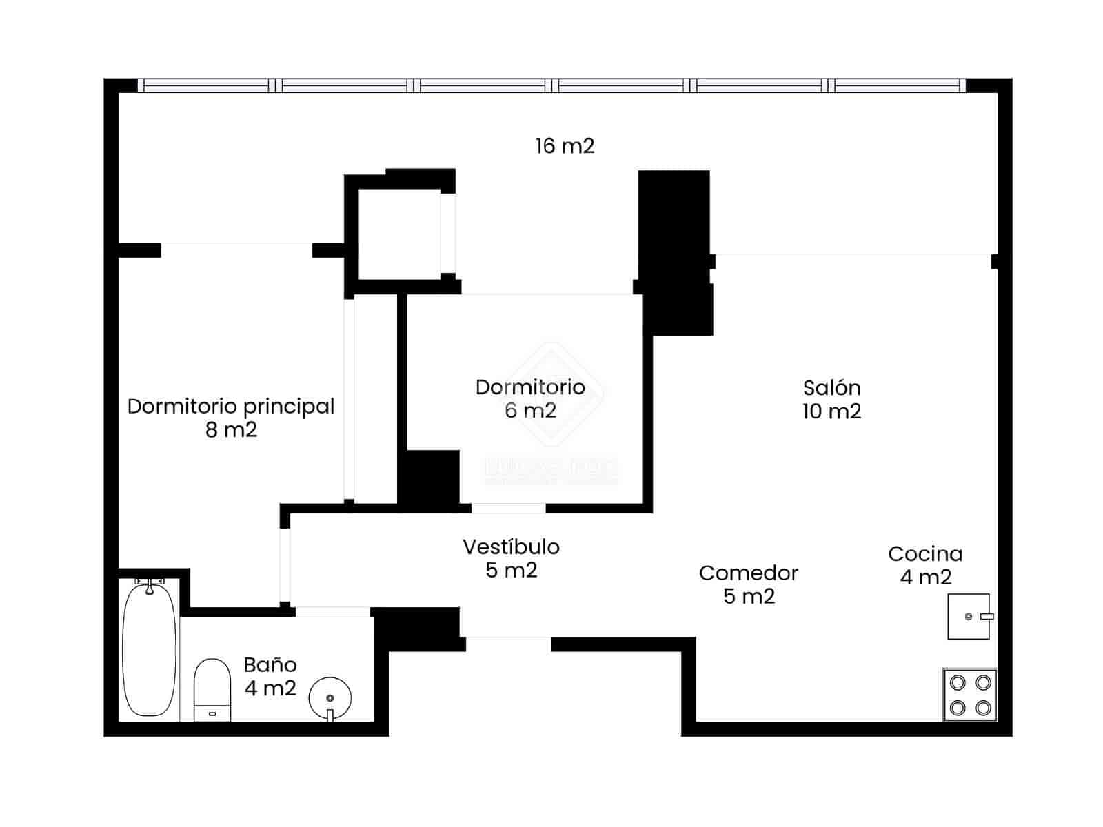 2 soveværelse Lejlighed til salg i Benidorm med swimmingpool garage - € 495.000 (Ref: 8830200)