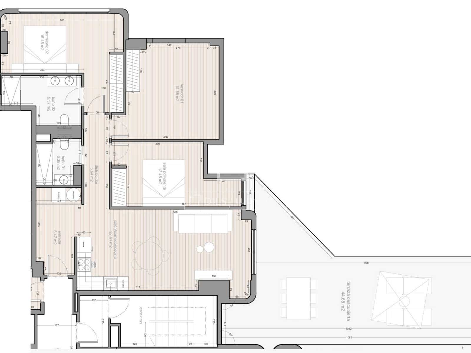3 bedroom Apartment for sale in Valencia city - € 600,000 (Ref: 8836172)