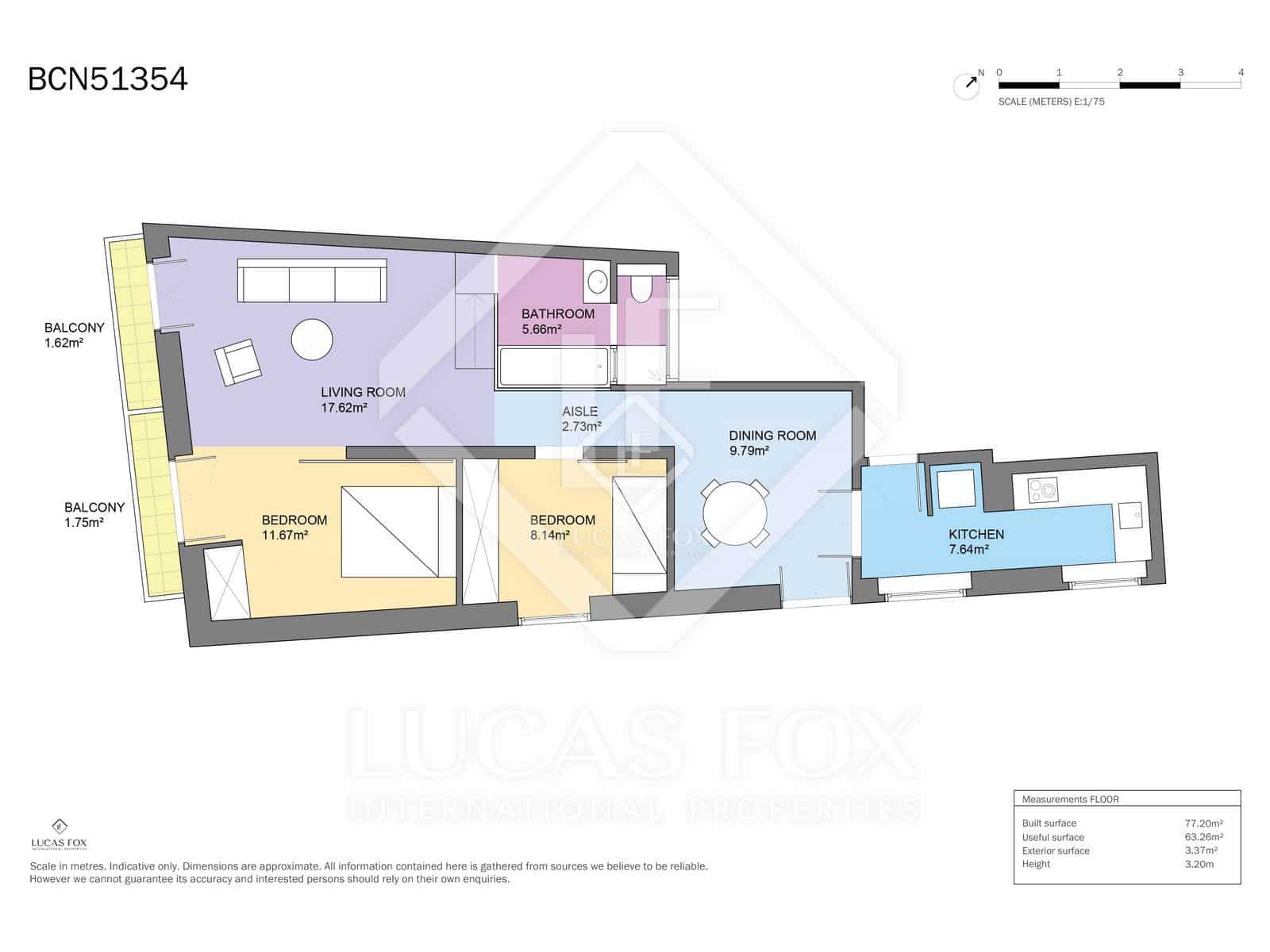 2 makuuhuone Huoneisto myytävänä paikassa Barcelona kaupunki - 440 000 € (Ref: 8842433)