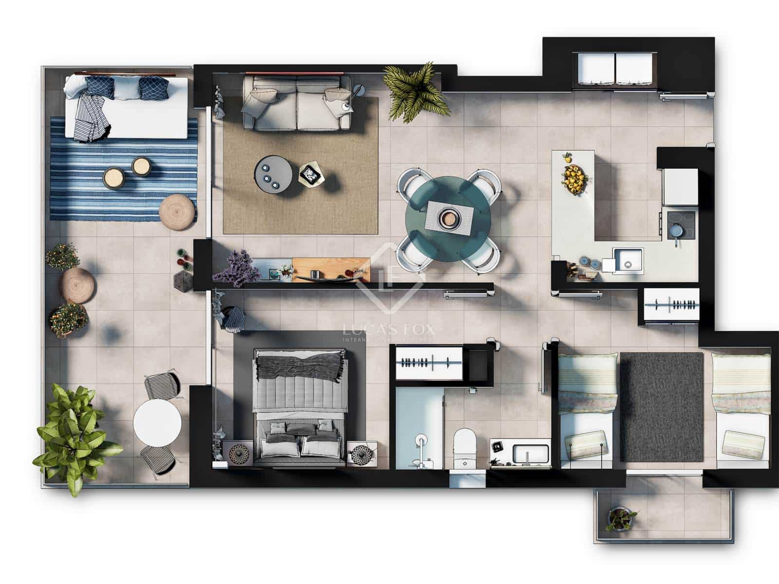 2 chambre Appartement à vendre à Cala d'Or avec piscine garage - 398 000 € (Ref: 8842442)