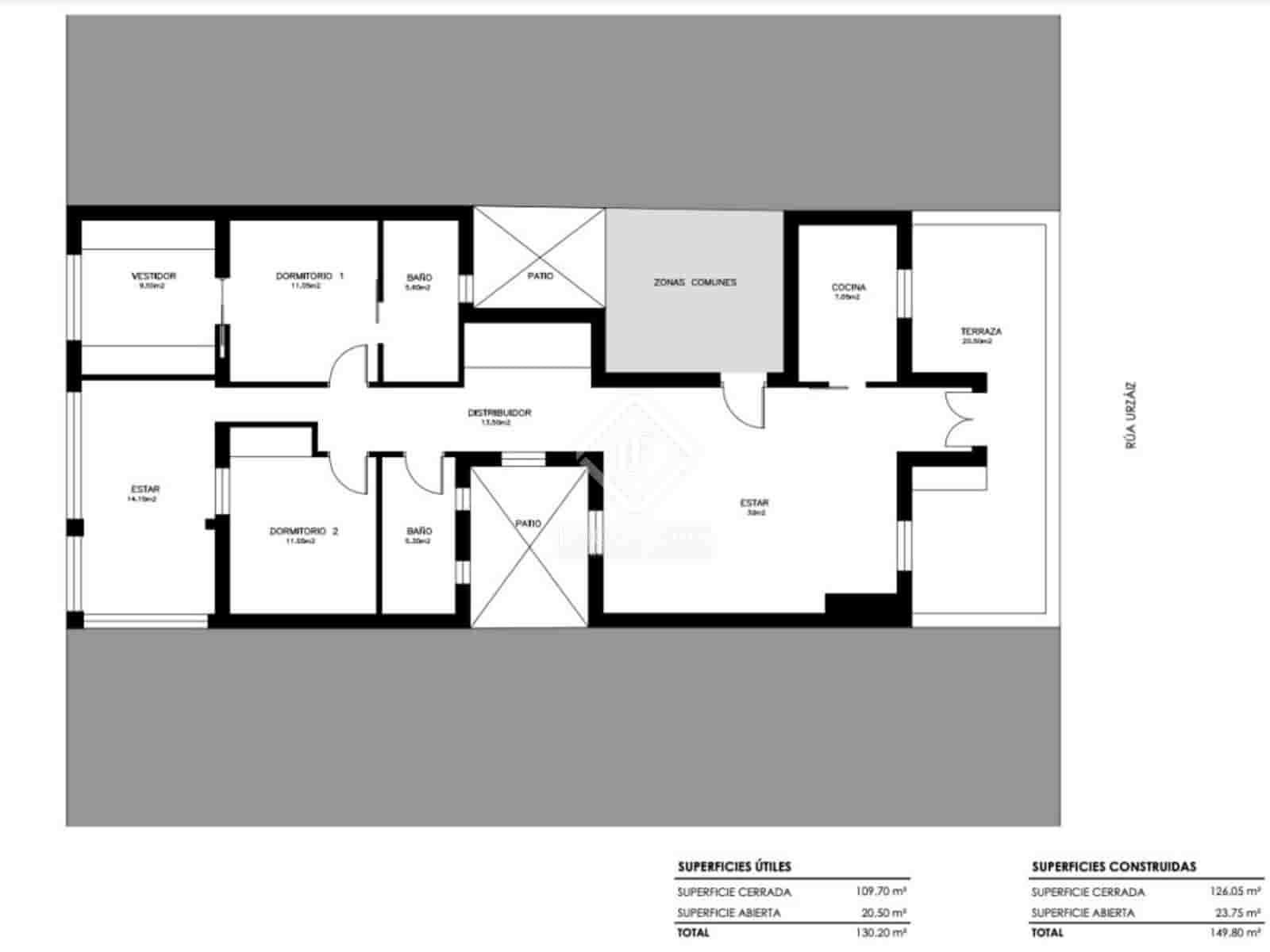2 soveværelse Penthouse til salg i Vigo - € 650.000 (Ref: 8852179)