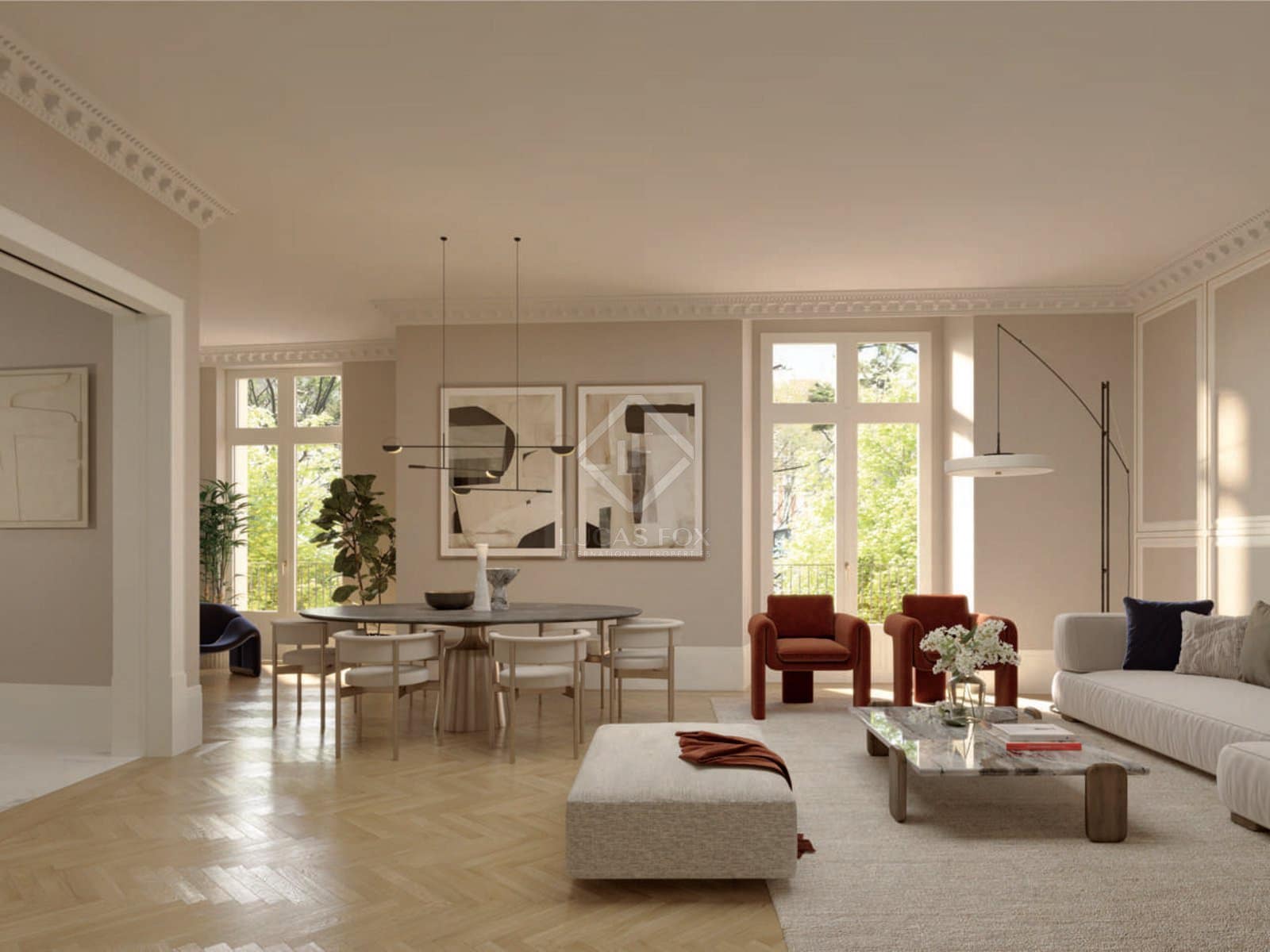 5 soveværelse Penthouse til salg i Madrid by med swimmingpool garage - € 11.900.000 (Ref: 8856678)