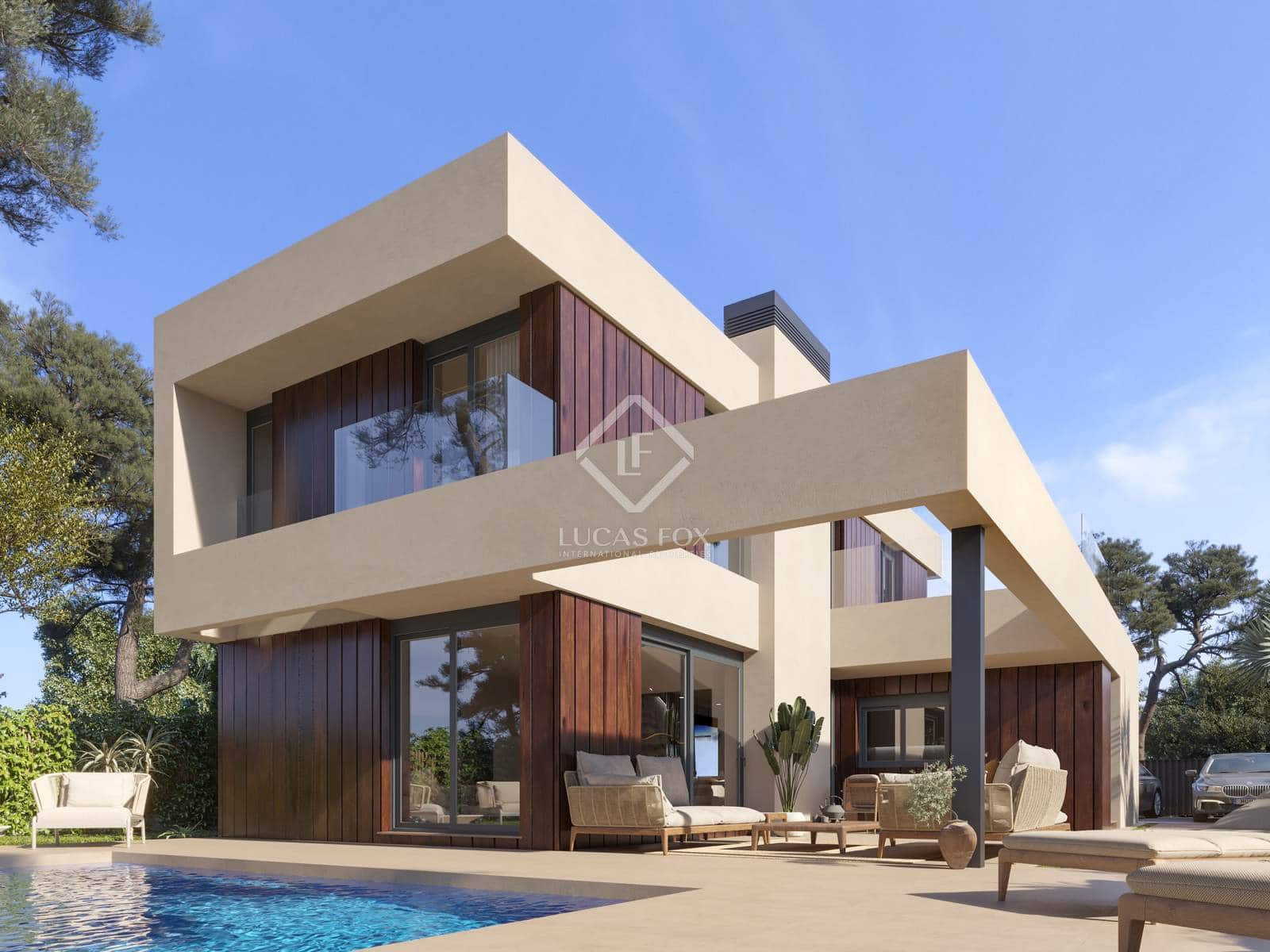 4 bedroom Villa for sale in Godella with pool - € 1,090,000 (Ref: 8861545)