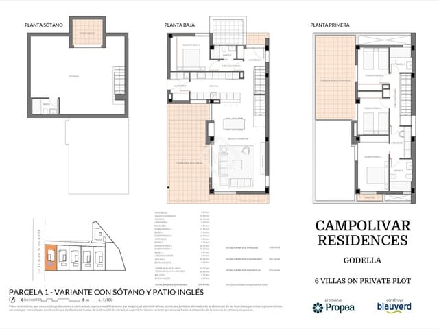 4 soverom Villa til salgs i Godella med svømmebasseng - € 1 125 000 (Ref: 8861546)
