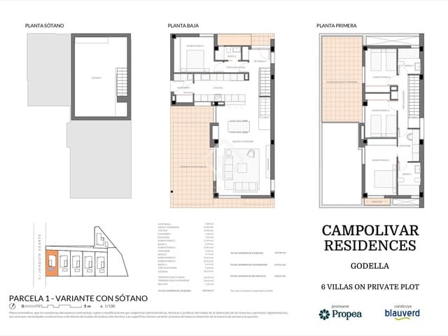 4 soverom Villa til salgs i Godella med svømmebasseng - € 1 125 000 (Ref: 8861546)