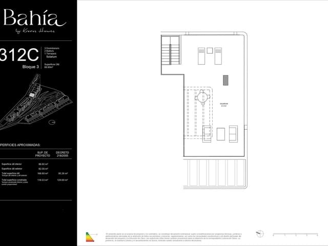 3 sypialnia Penthouse na sprzedaż w La Cala de Mijas, Mijas z basenem garażem - 638 000 € (Ref: 8863176)
