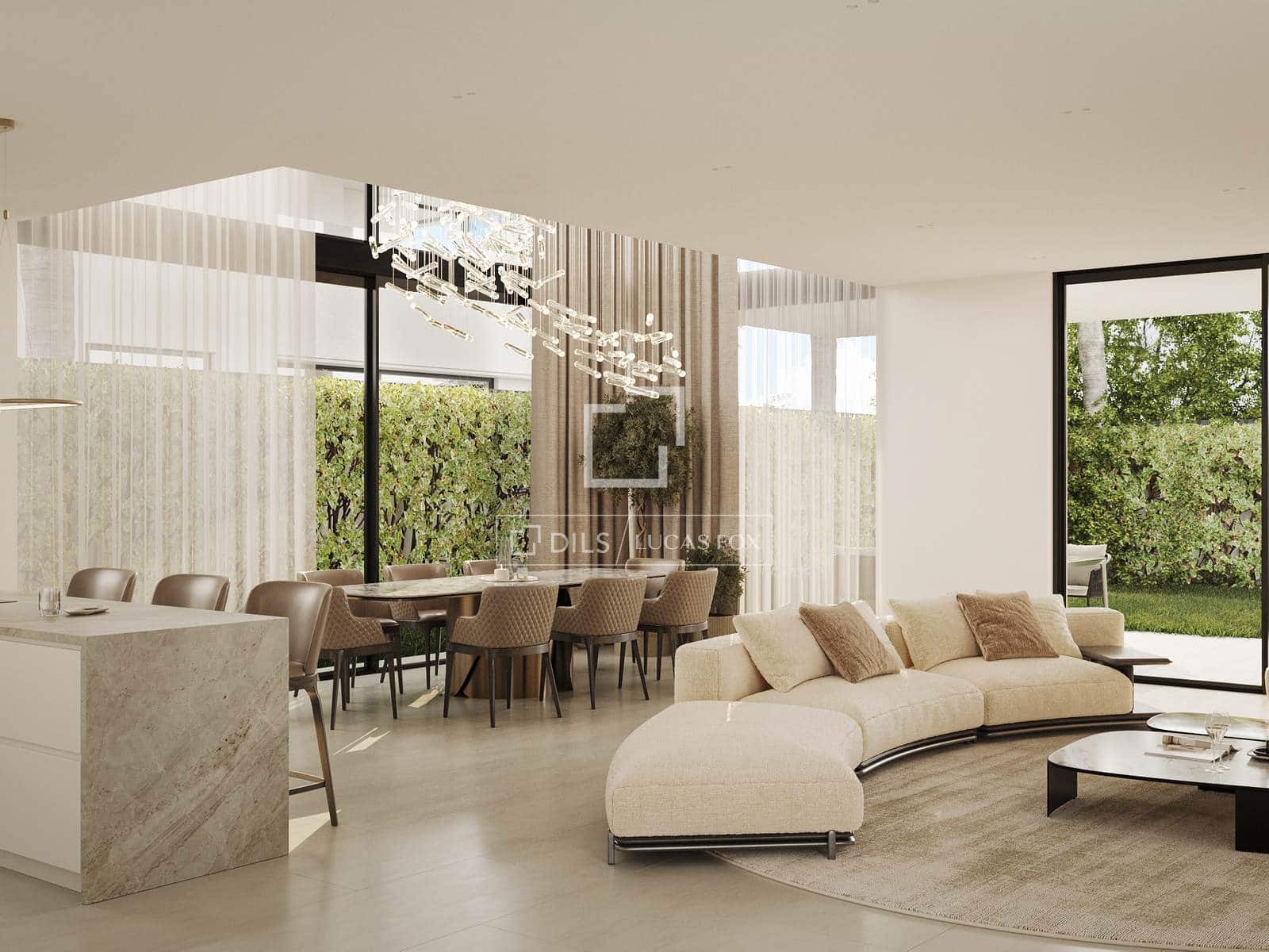 4 chambre Villa/Maison à vendre à Marbella avec piscine garage - 3 400 000 € (Ref: 8866128)