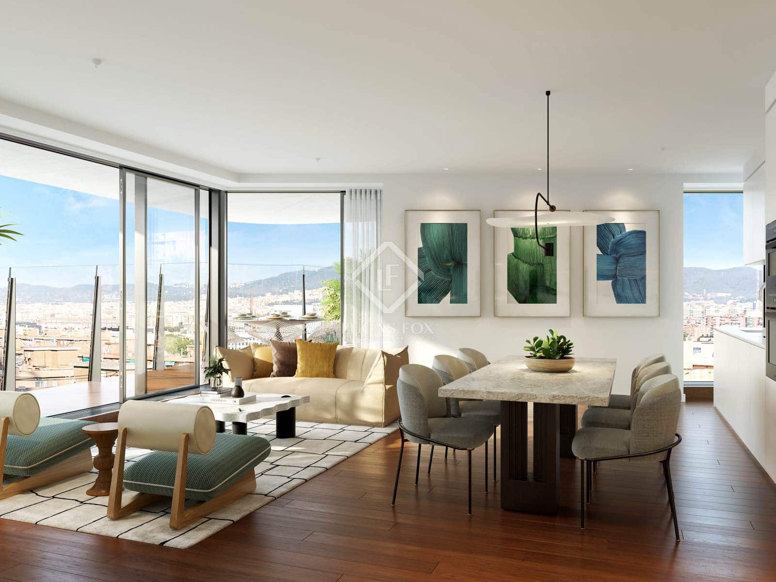 2 slaapkamer Appartement te koop in Barcelona stad met zwembad garage - € 1.425.000 (Ref: 8866484)