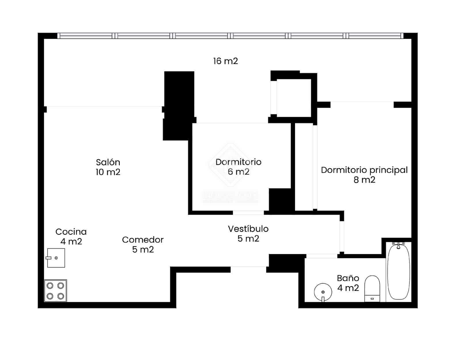 2 soveværelse Lejlighed til salg i Benidorm med swimmingpool garage - € 395.000 (Ref: 8868162)