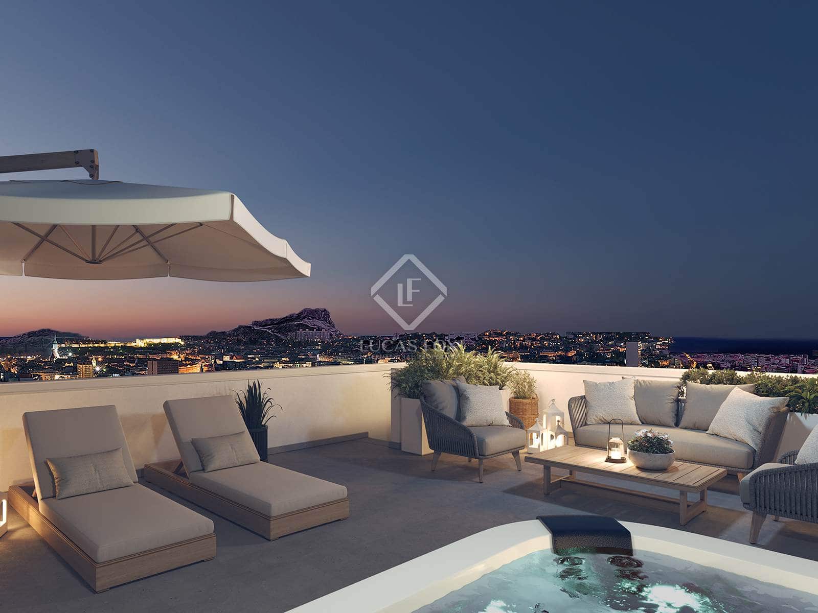 3 Zimmer Apartment zu verkaufen in Alicante / Alacant Stadt mit Pool Garage - 436.500 € (Ref: 8884893)