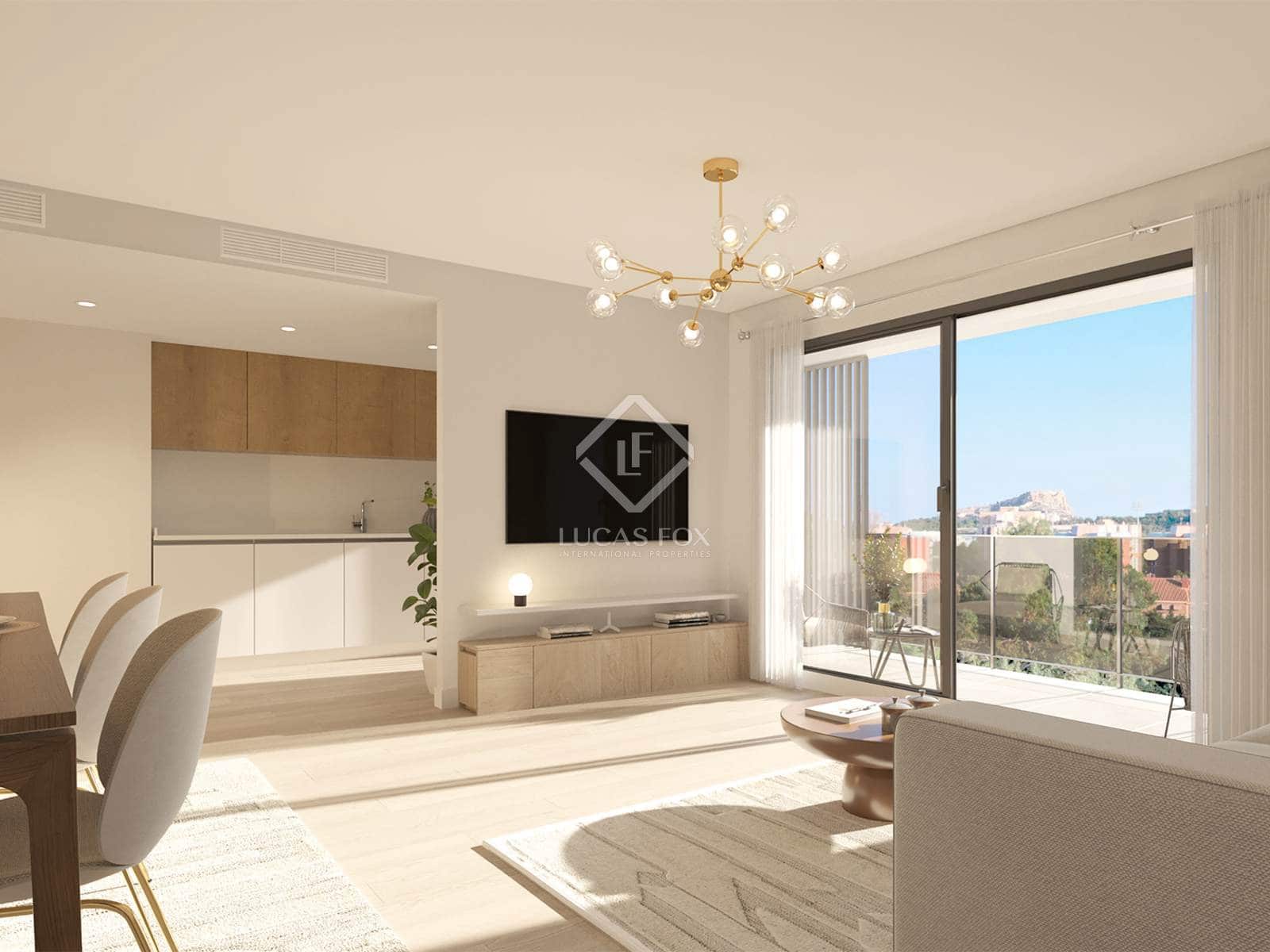 3 Zimmer Apartment zu verkaufen in Alicante / Alacant Stadt mit Pool Garage - 436.500 € (Ref: 8884893)