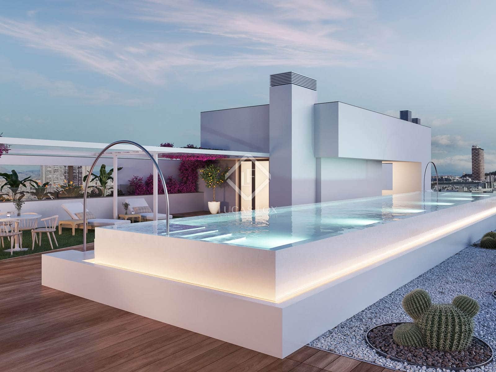 4 soveværelse Lejlighed til salg i Alicante by med swimmingpool garage - € 471.600 (Ref: 8885480)