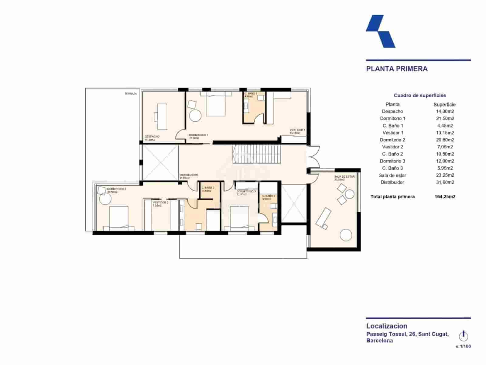 6 soverom Villa til salgs i Sant Cugat del Valles med svømmebasseng garasje - € 1 460 000 (Ref: 8885581)
