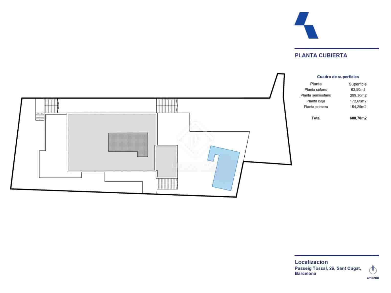 6 soverom Villa til salgs i Sant Cugat del Valles med svømmebasseng garasje - € 1 460 000 (Ref: 8885581)