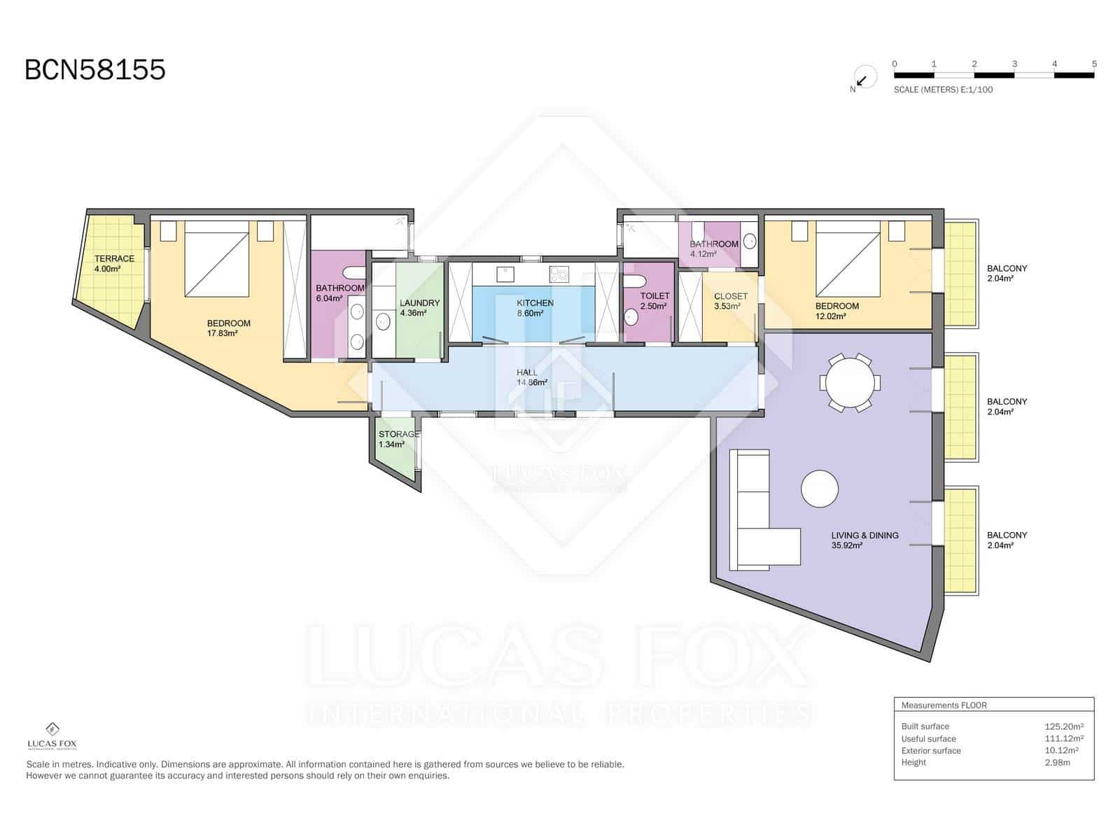 2 slaapkamer Appartement te koop in Barcelona stad - € 1.160.000 (Ref: 8885582)