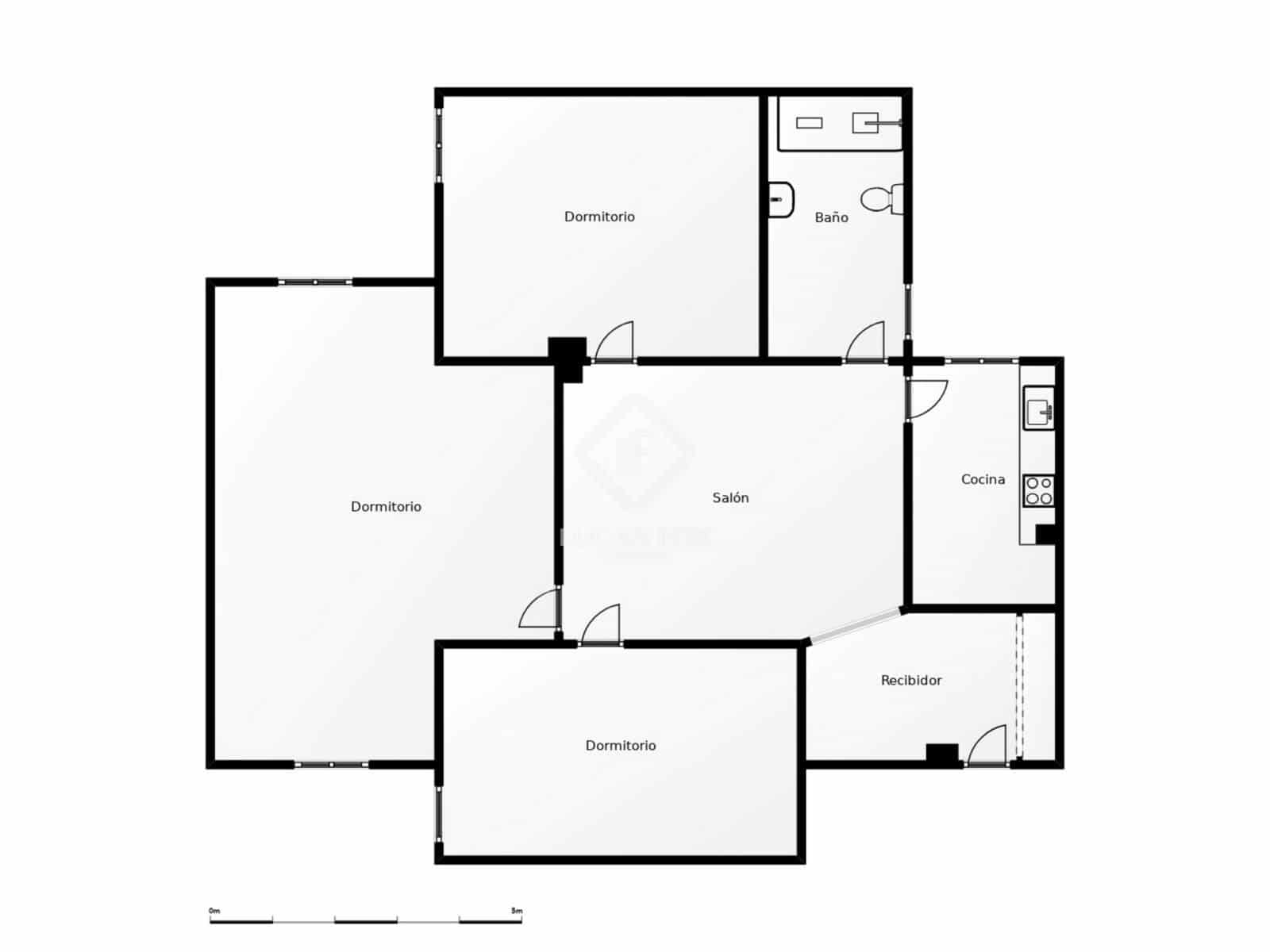 3 soveværelse Lejlighed til salg i Donostia-San Sebastian - € 479.000 (Ref: 8887326)
