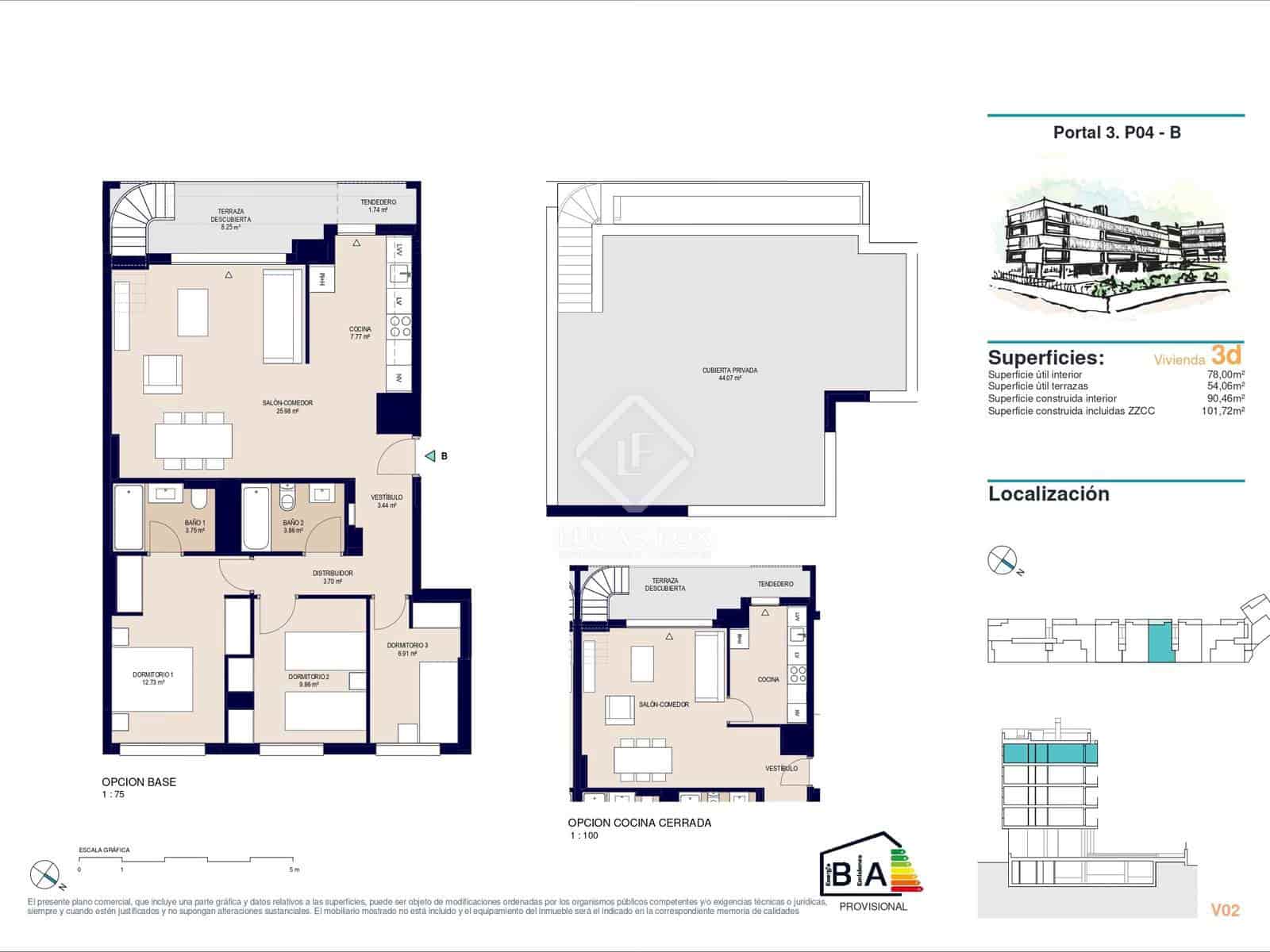 3 sovrum Lägenhet till salu i Alicante stad med pool garage - 413 500 € (Ref: 8891580)