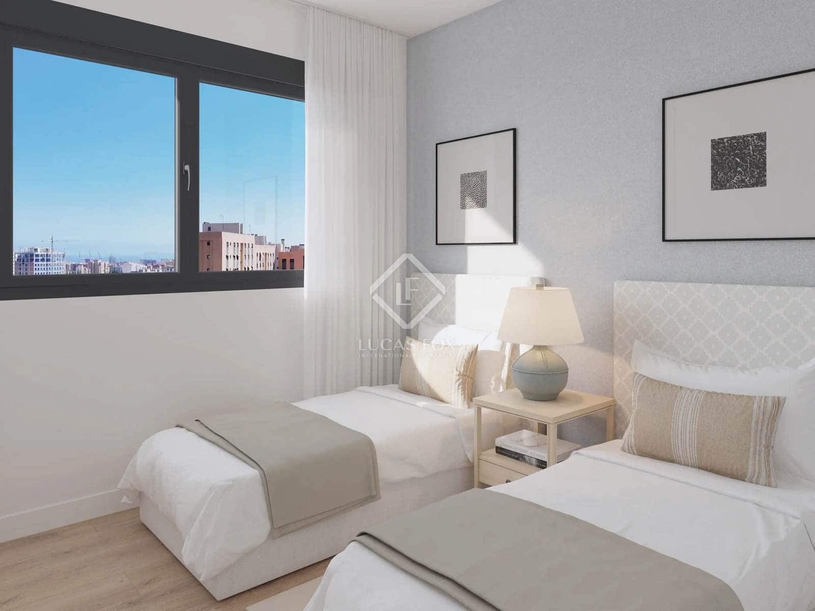 3 sovrum Lägenhet till salu i Alicante stad med pool garage - 460 500 € (Ref: 8891581)