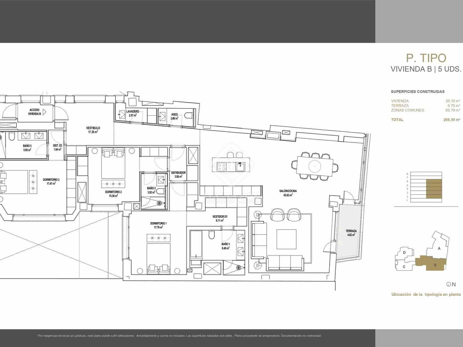 3 soveværelse Lejlighed til salg i Madrid by med swimmingpool garage - € 3.845.000 (Ref: 8891932)