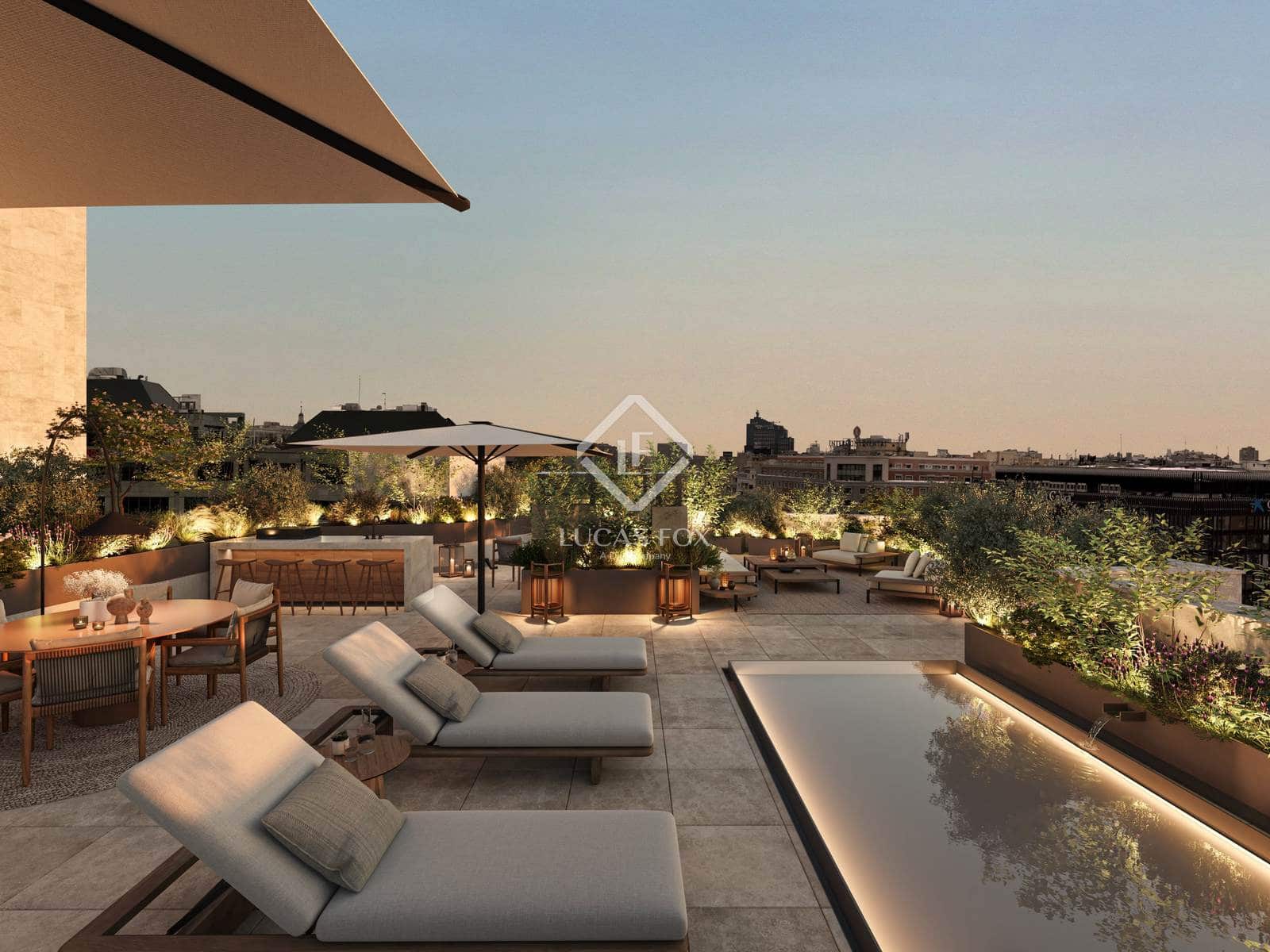 3 soveværelse Lejlighed til salg i Madrid by med swimmingpool garage - € 3.845.000 (Ref: 8891932)