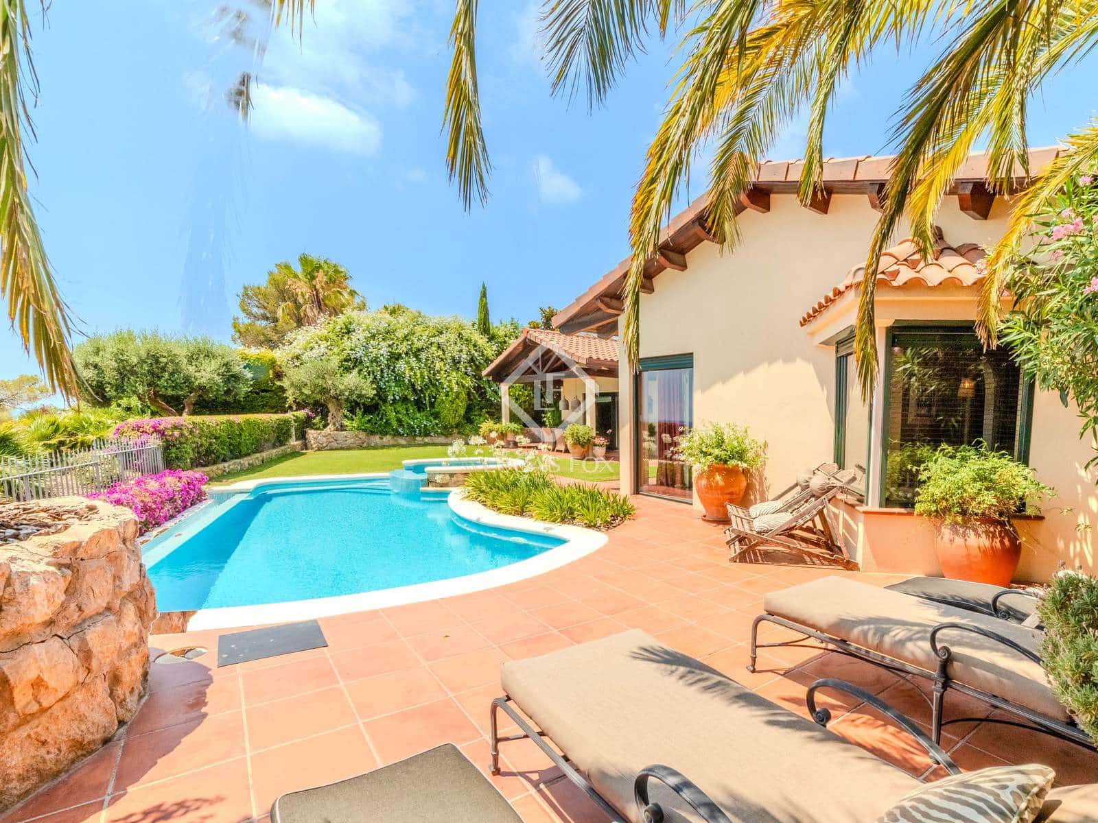 5 sypialnia Willa na sprzedaż w Sitges z basenem garażem - 2 650 000 € (Ref: 8893652)