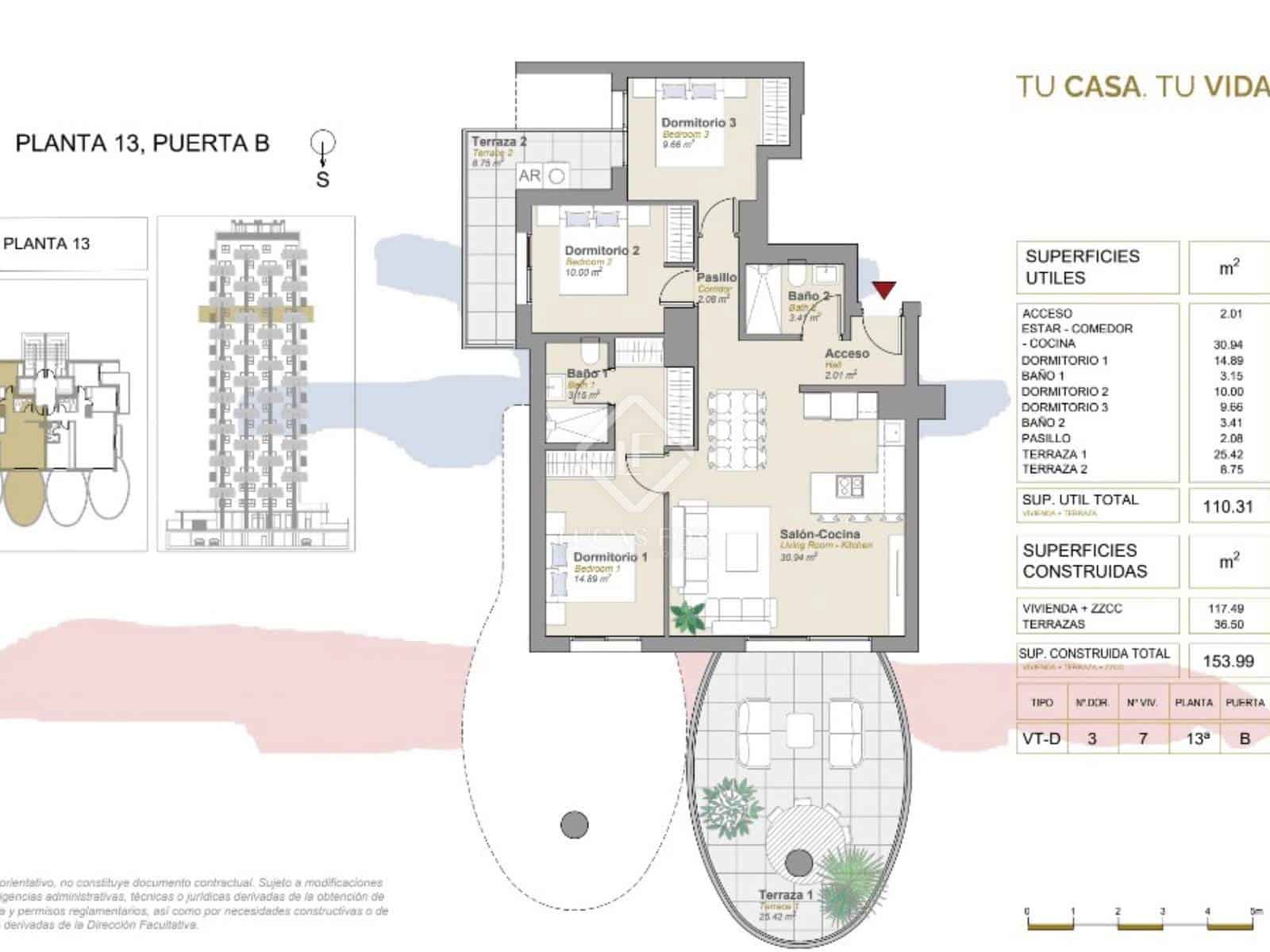 3 bedroom Apartment for sale in Calpe / Calp with pool garage - € 625,000 (Ref: 8894245)