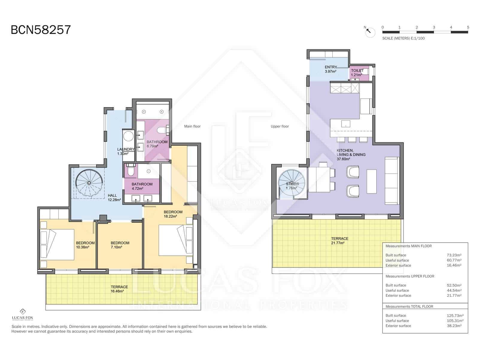 3 slaapkamer Penthouse te koop in Barcelona stad - € 1.675.000 (Ref: 8897315)