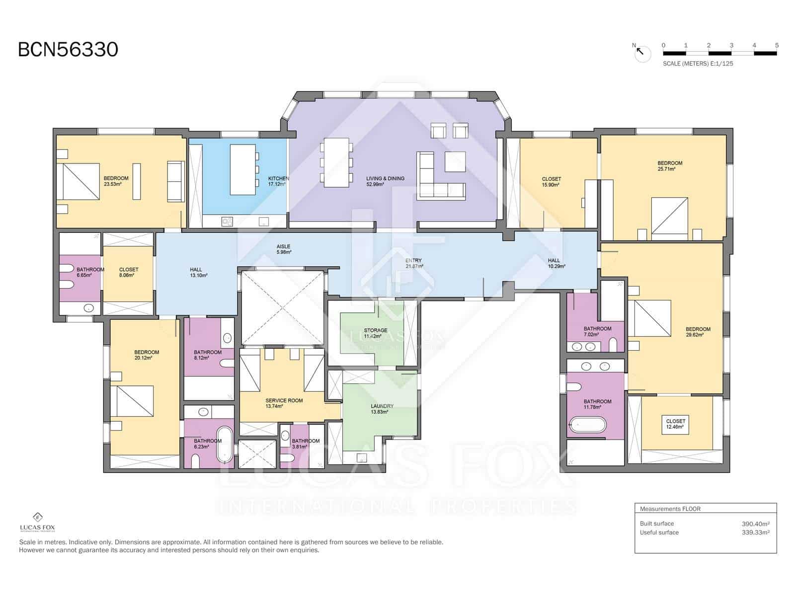 5 chambre Appartement à vendre à Barcelone ville - 4 000 000 € (Ref: 8901498)