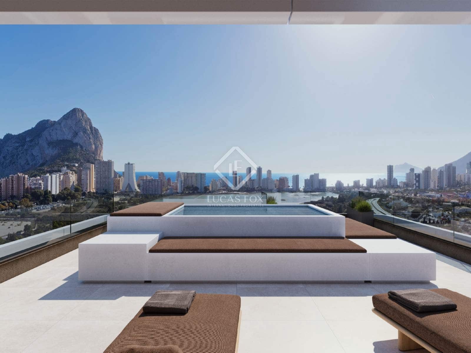 3 slaapkamer Penthouse te koop in Calpe / Calp met zwembad garage - € 1.672.000 (Ref: 8904842)