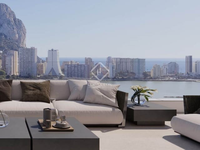 3 camera da letto Attico in vendita in Calpe / Calp con piscina garage - 1.672.000 € (Rif: 8904842)