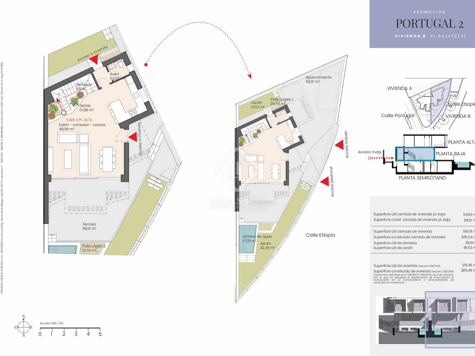 3 slaapkamer Villa te koop in Malaga stad met zwembad garage - € 1.470.000 (Ref: 8906168)