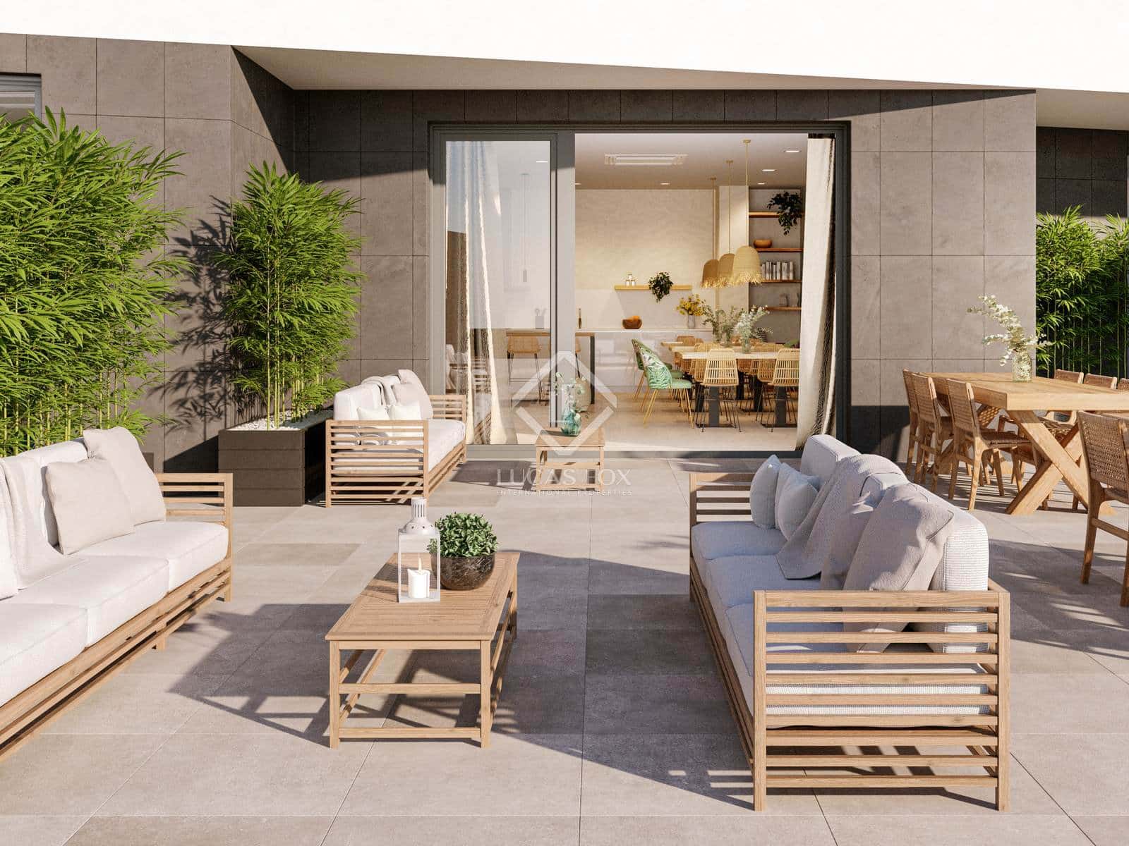 3 soverom Penthouse til salgs i Ibiza by med svømmebasseng garasje - € 800 700 (Ref: 8912441)