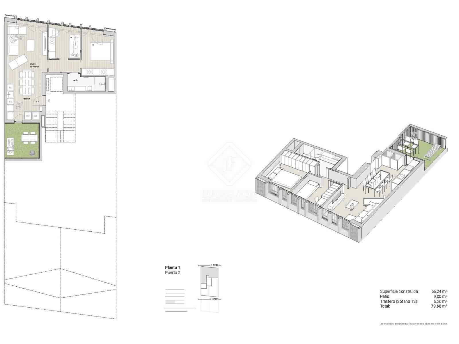 2 soverom Leilighet til salgs i Barcelona by - € 485 000 (Ref: 8913486)