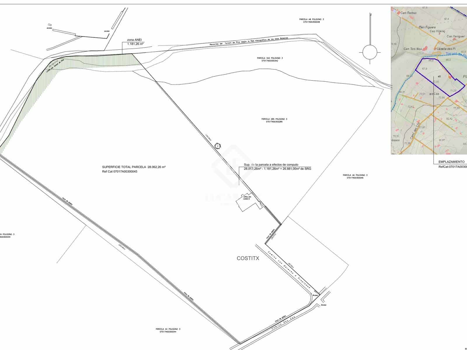 Byggegrund til salg i Costitx - € 610.000 (Ref: 8913526)