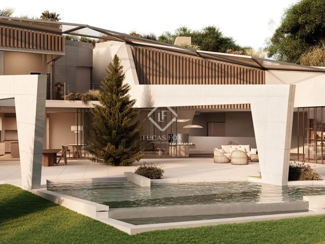 5 soverom Villa til salgs i Madrid by med svømmebasseng garasje - € 6 500 000 (Ref: 8917394)