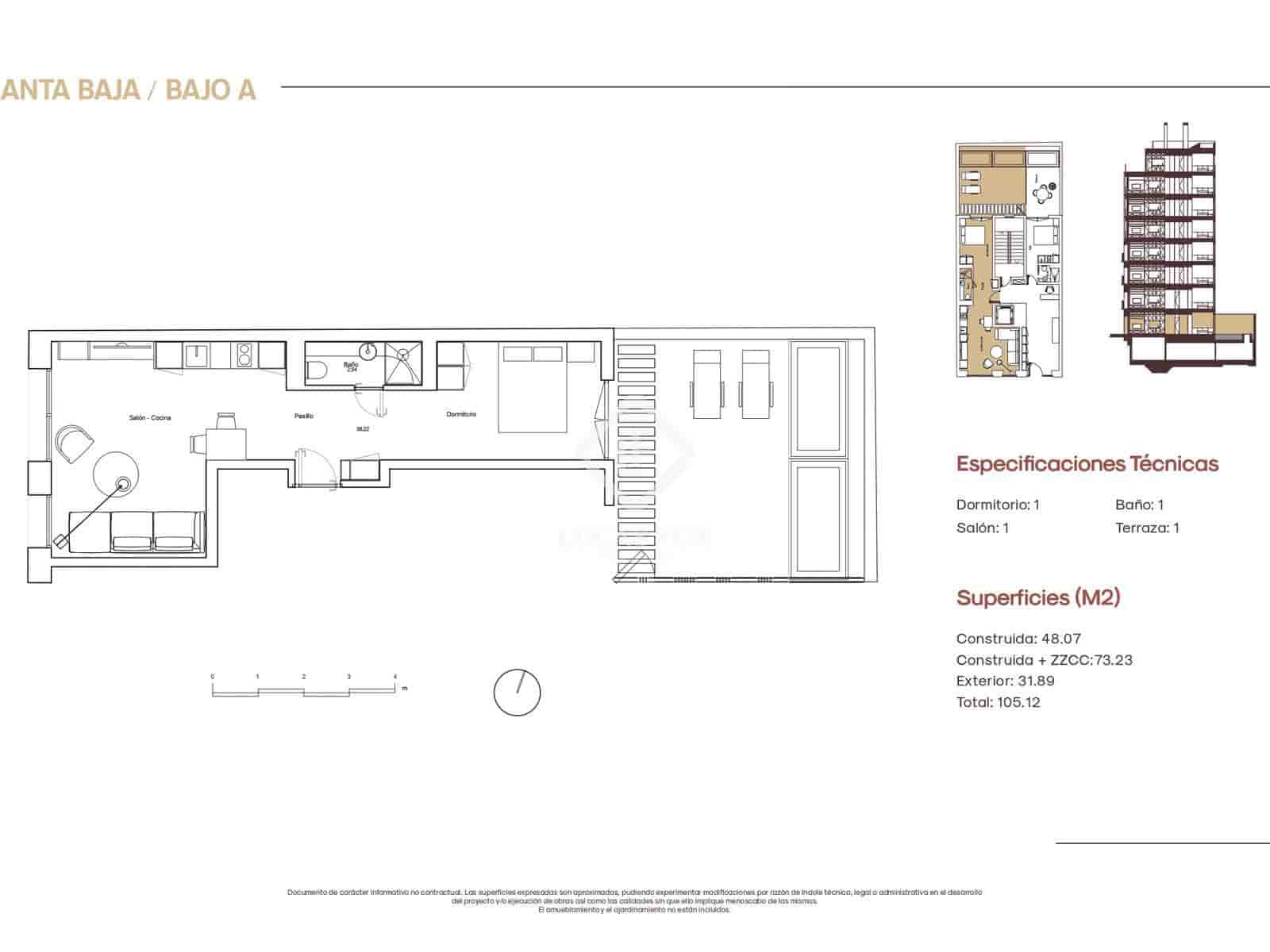 1 sypialnia Apartament na sprzedaż w Miasto Madryt - 882 358 € (Ref: 8921796)