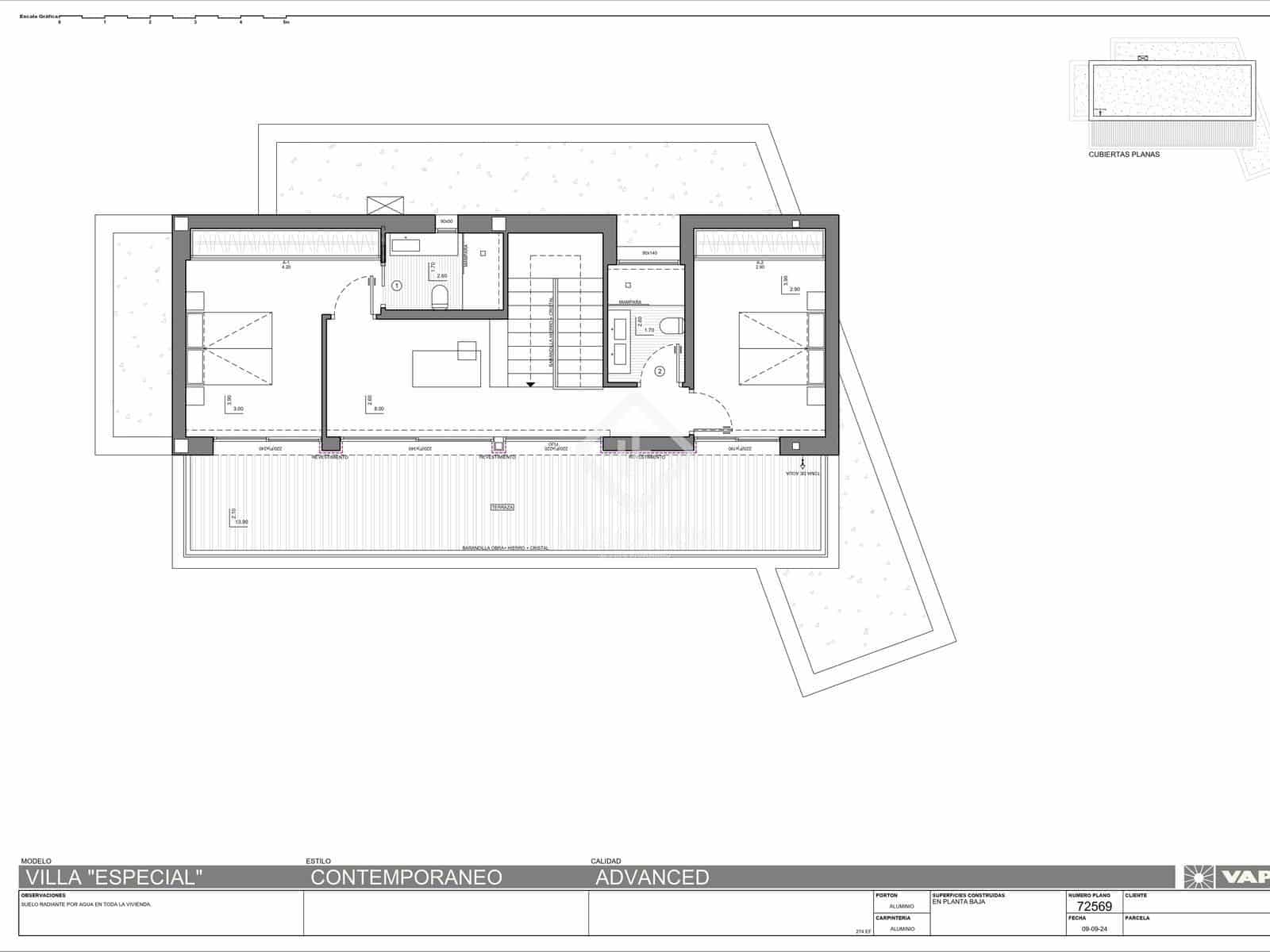 4 bedroom Villa for sale in Cumbre del Sol with pool garage - € 1,695,000 (Ref: 8927164)