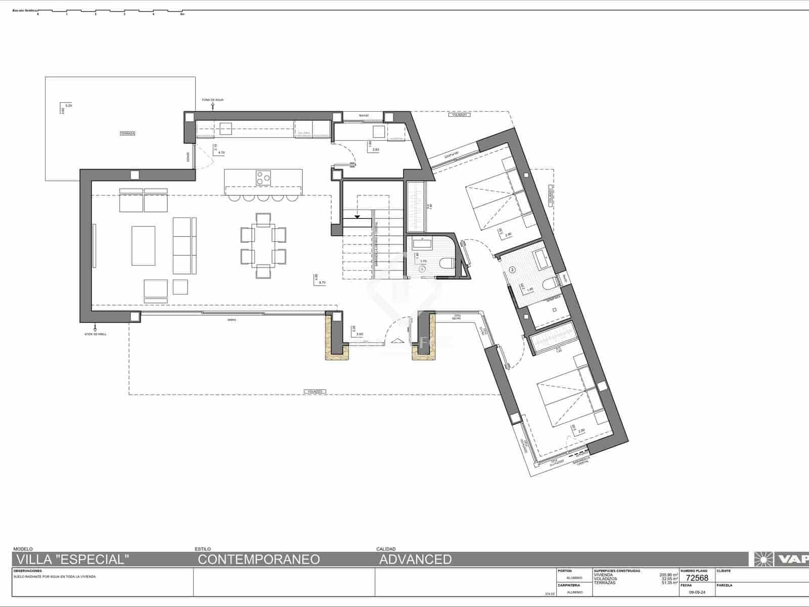 4 bedroom Villa for sale in Cumbre del Sol with pool garage - € 1,695,000 (Ref: 8927164)