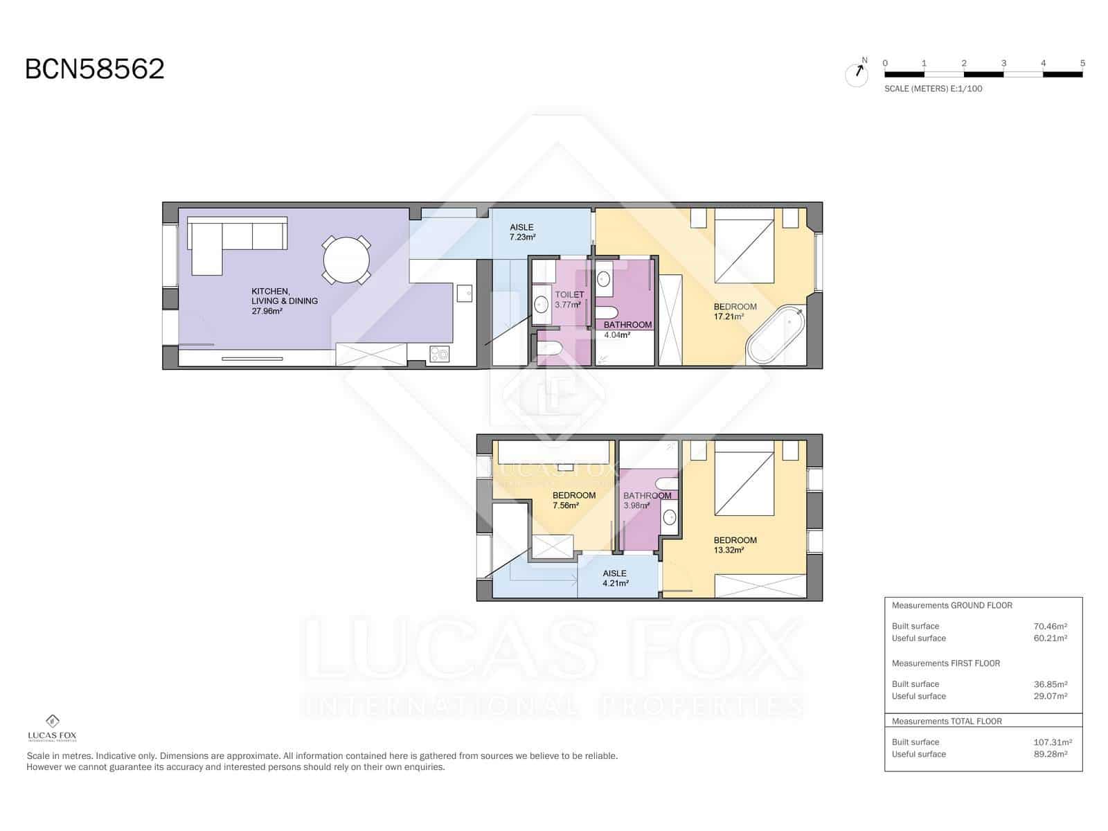 3 camera da letto Appartamento in vendita in Barcelona citta - 640.000 € (Rif: 8932970)