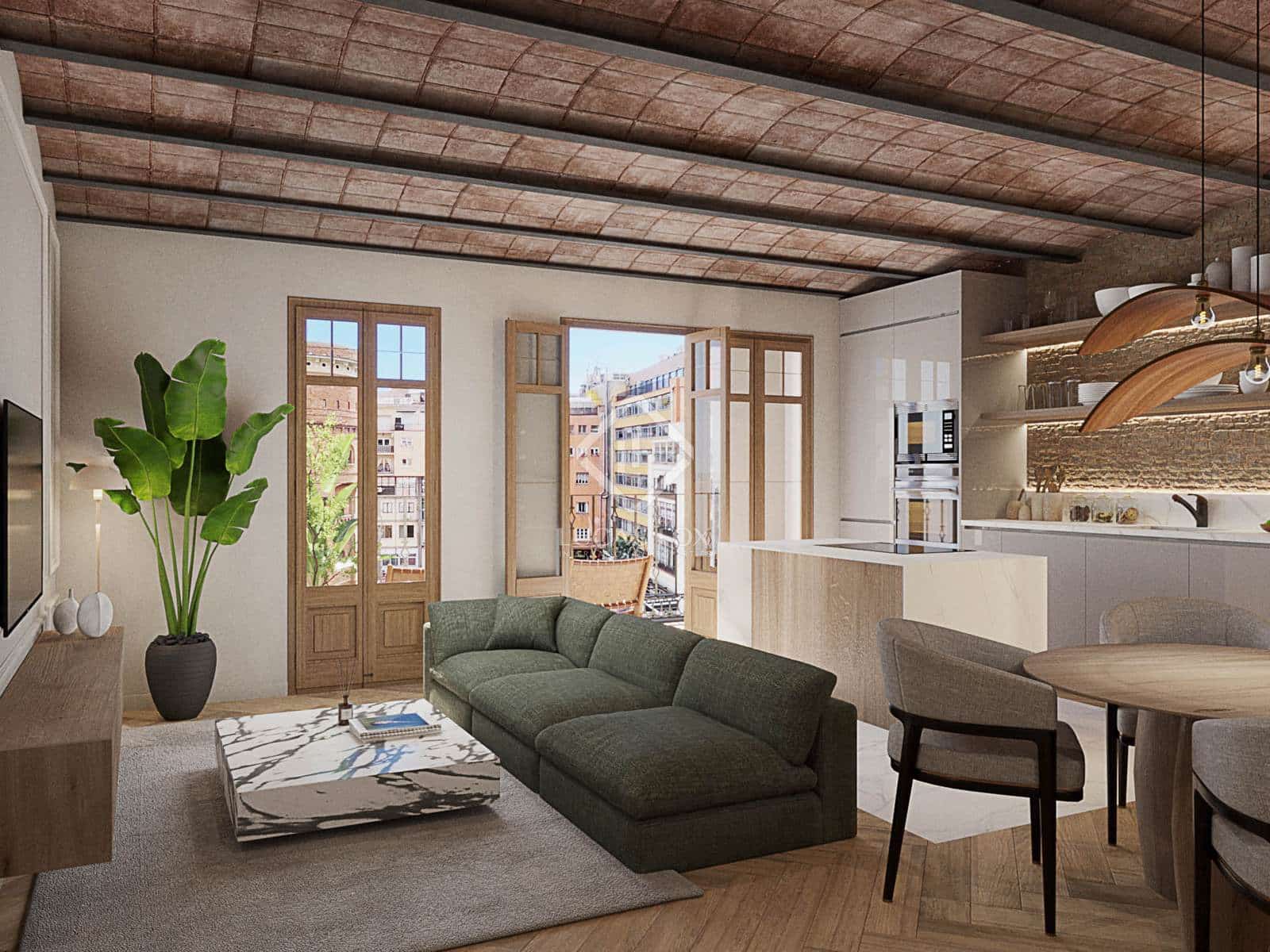 3 chambre Appartement à vendre à Barcelone ville - 950 000 € (Ref: 8933402)