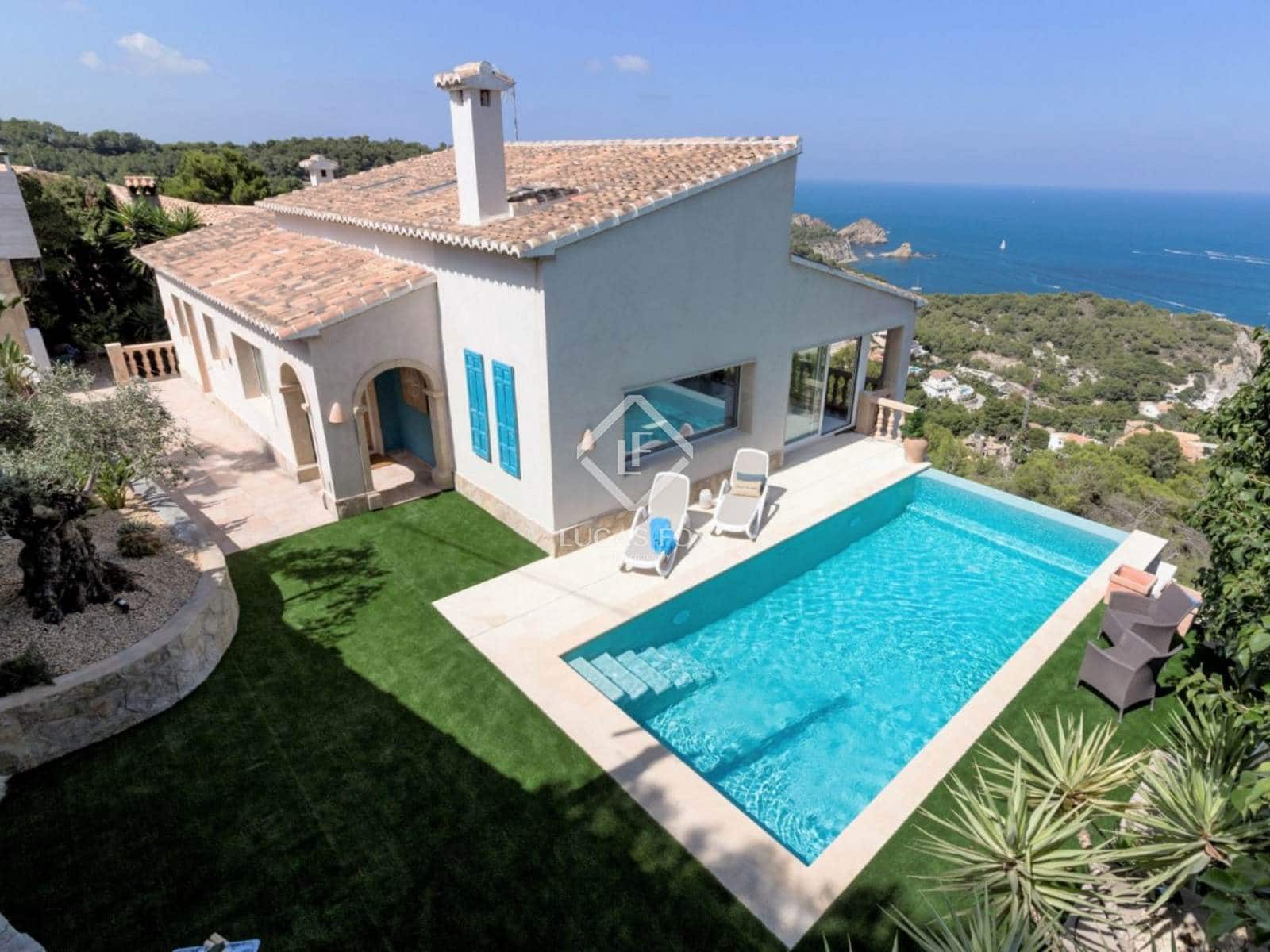 5 chambre Villa/Maison à vendre à Javea / Xabia avec piscine garage - 1 775 000 € (Ref: 8937965)