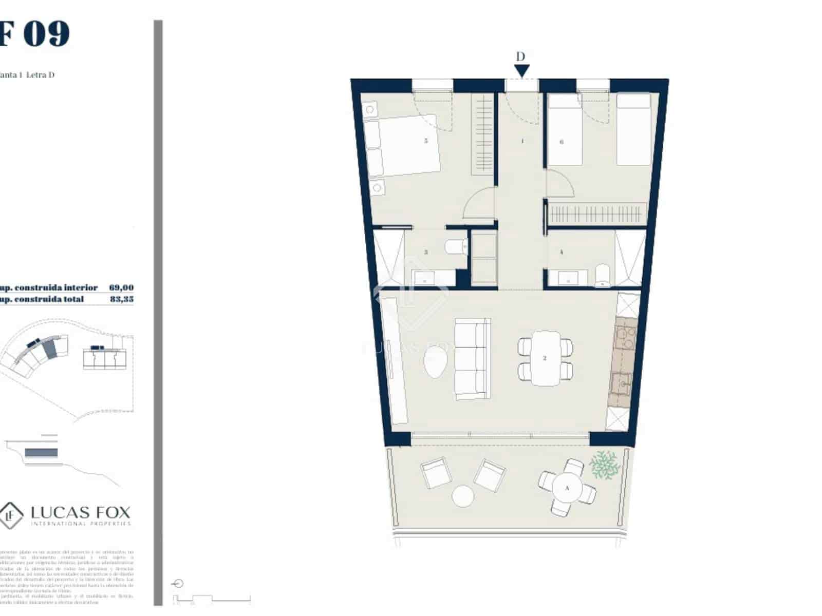 2 soveværelse Lejlighed til salg i Salou med swimmingpool - € 395.000 (Ref: 8937966)