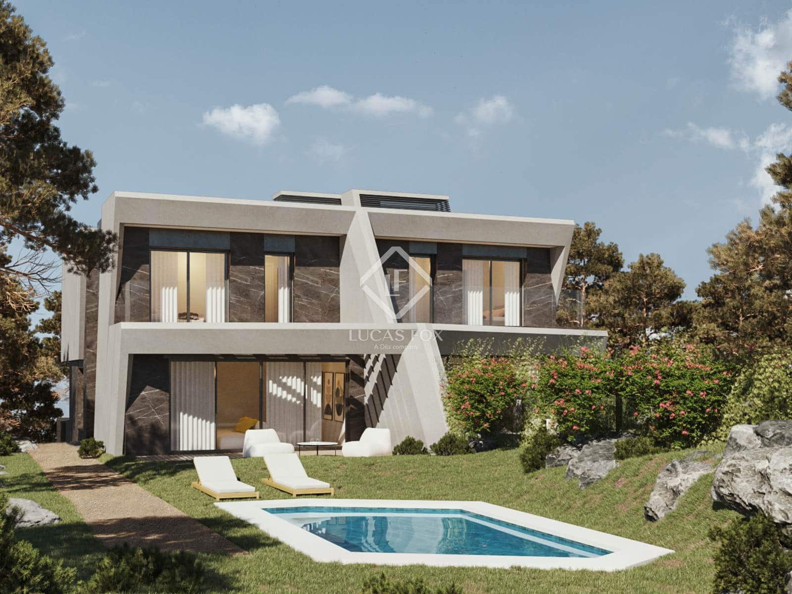 4 soveværelse Villa til salg i Madrid by med swimmingpool garage - € 998.000 (Ref: 8947104)