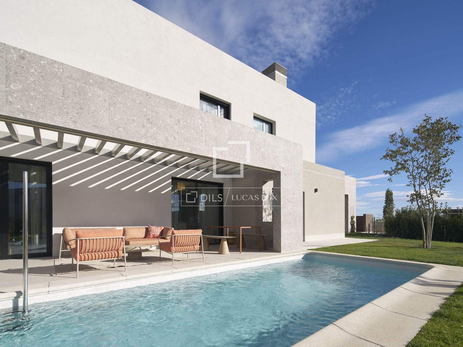 5 camera da letto Villa in vendita in Madrid citta con piscina garage - 1.430.000 € (Rif: 8947113)