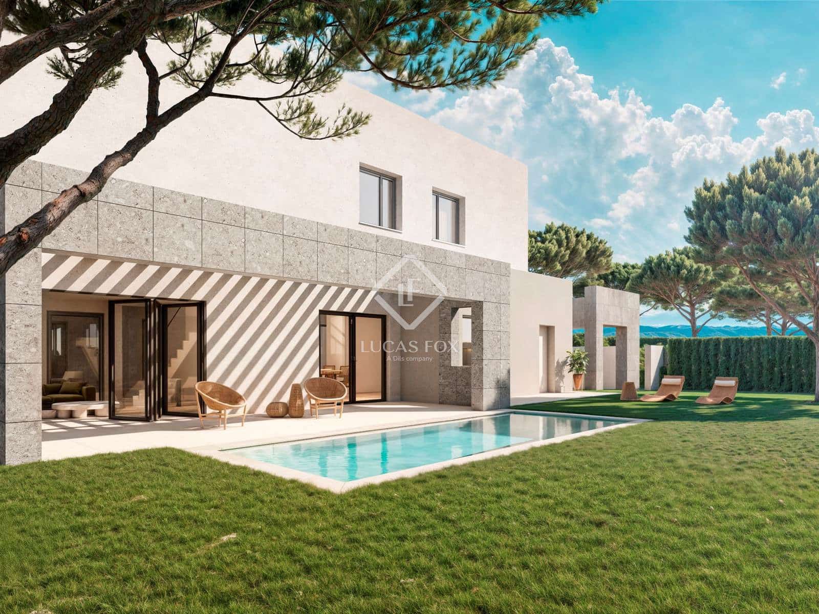 4 sypialnia Willa na sprzedaż w Miasto Madryt z basenem garażem - 1 130 000 € (Ref: 8947128)