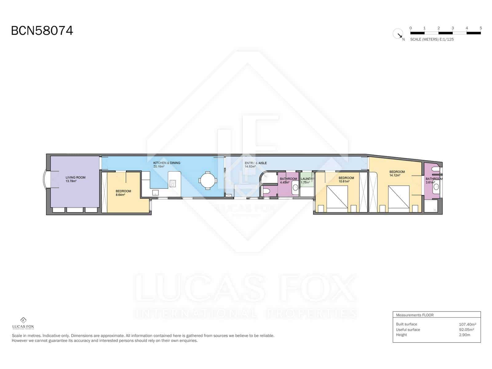 3 soveværelse Lejlighed til salg i Barcelona by - € 785.000 (Ref: 8953882)