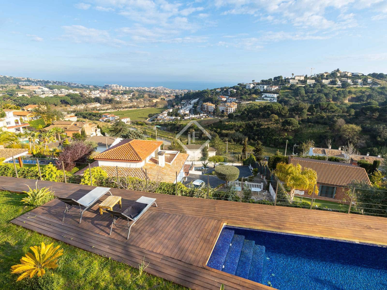 4 soveværelse Villa til salg i Alella med swimmingpool garage - € 1.350.000 (Ref: 8960846)